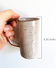Load image into Gallery viewer, Stoneware Speckled Hand Built "Espresso cup Set "