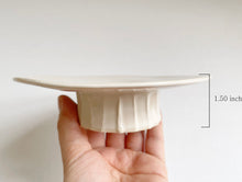 Load image into Gallery viewer, Ceramic Hand Built pebbles Incense Holder with 22k gold luster, Mother's day Gift, Modern Design,Artist Goods
