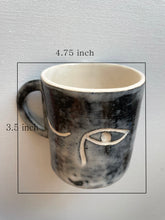 Load image into Gallery viewer, Hand Built Every Day Mug  / Face