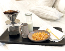 Load image into Gallery viewer, Stoneware Speckled Hand Built "Espresso cup Set "