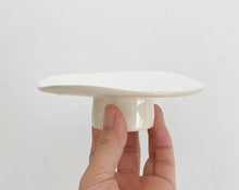 Load image into Gallery viewer, Hand Built pebbles Incense Holder with 22k gold luster