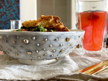 Load image into Gallery viewer, Handcrafted Pasta bowl Service dish Pasta,Meal in a Bowl. Hand-Built Ceramic Stoneware