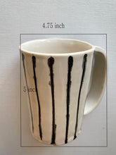 Load image into Gallery viewer, Hand Built Every Day Mug  / Stripe