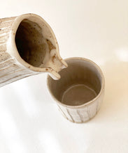 Load image into Gallery viewer, Stoneware Speckled Hand Built "Tumbler Set just for you"