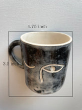 Load image into Gallery viewer, Hand Built Every Day Mug  / Face
