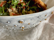 Load image into Gallery viewer, Handcrafted Pasta bowl Service dish Pasta,Meal in a Bowl. Hand-Built Ceramic Stoneware

