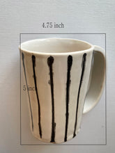Load image into Gallery viewer, Hand Built Every Day Mug  / Stripe
